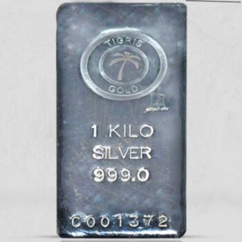 1 kilo silver bar, karat 999